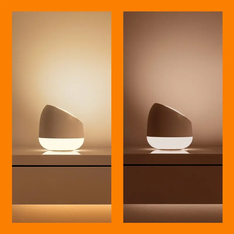 Wiz Lampara De Mesa Smart Portable Dualzone Wifi Rgb x2