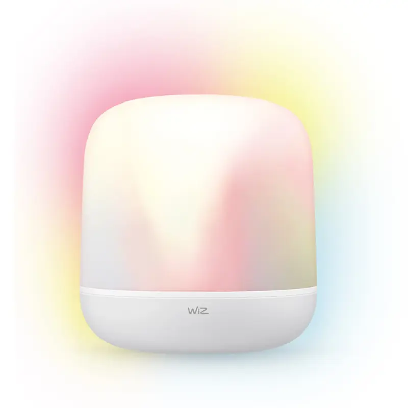 Wiz Lampara De Mesa Portatil Hero Inteligente Wifi Rgb x2
