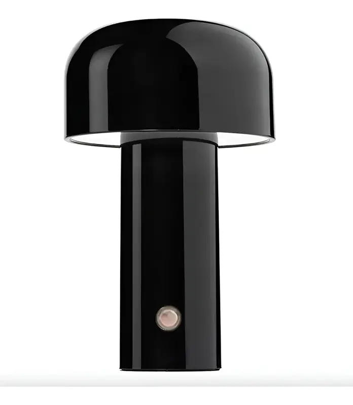 Lámpara Hongo Led Recargable Táctil 21cm Mashroom 3 Luces