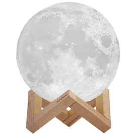 Lámpara Luna 13Cm 16 Colores Rgb +...