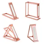 Lampara de luz de led USB versátil, de aluminio, cuerpo plegable, y bateria recargable Rosa