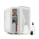 Mini Heladera de Maquillaje Suono Espejo Luz Led 6L Frí­o Calor