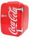 Minirefrigerador Cooluli Retro Coca-Cola 4L/6 latas portátil de 12 V