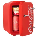 Minirefrigerador Cooluli Retro Coca-Cola 4L/6 latas portátil de 12 V