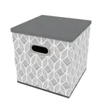 Caja Organizadora Atma Home 30x30x30 Gris COAH17PI