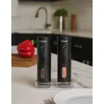 Set Molinillos Eléctrico Hutch - Salero y Pimentero C/Luz Negro MOLINILLOS-HUTCH