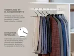 Kit X10 Perchas Para Pantalones Jeans Gadnic PER06 Reforzada Antideslizante