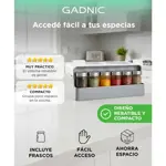 Estante Especiero Condimentero Gadnic Organizador de Cocina Rebatible