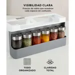 Estante Especiero Condimentero Gadnic Organizador de Cocina Rebatible