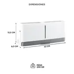 Estante Especiero Condimentero Gadnic Organizador de Cocina Rebatible