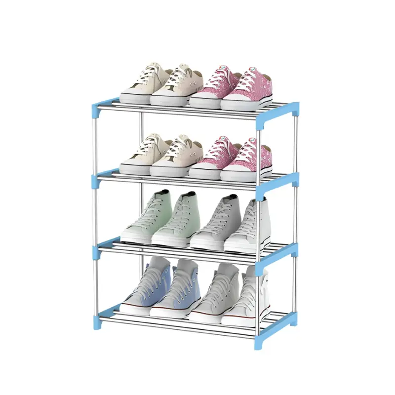 Zapatero Mueble Botinero Organizador Cuatro Pisos Waggs