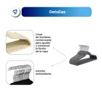 PERCHAS TERCIOPELO WAGGS VH001 CREMA X100 PCS