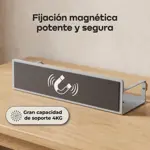 Estante Organizador Alacena Magnetico Waggs con Tope Madera Gris