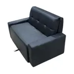 Sofa Cama Ayfa 2 Cuerpos Living Tela Talampaya Negra