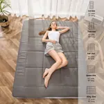 Colchón de futón MAXYOYO, acolchado plegable completo de 137 x 203 cm de grosor