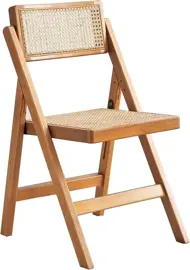 Silla Plegable De Tejido Natural , ...