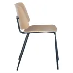 Sillas De Comedor Tao Madera Multilaminada Estruct Hierro X2 Unidades