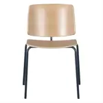 Sillas De Comedor Tao Madera Multilaminada Estruct Hierro X2 Unidades