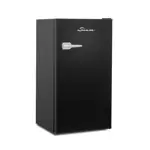 Heladera Bajo Mesada Siam Retro 83L Negro HSI-BM090NR2