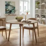 Mesa Comedor Redonda Nórdica 100