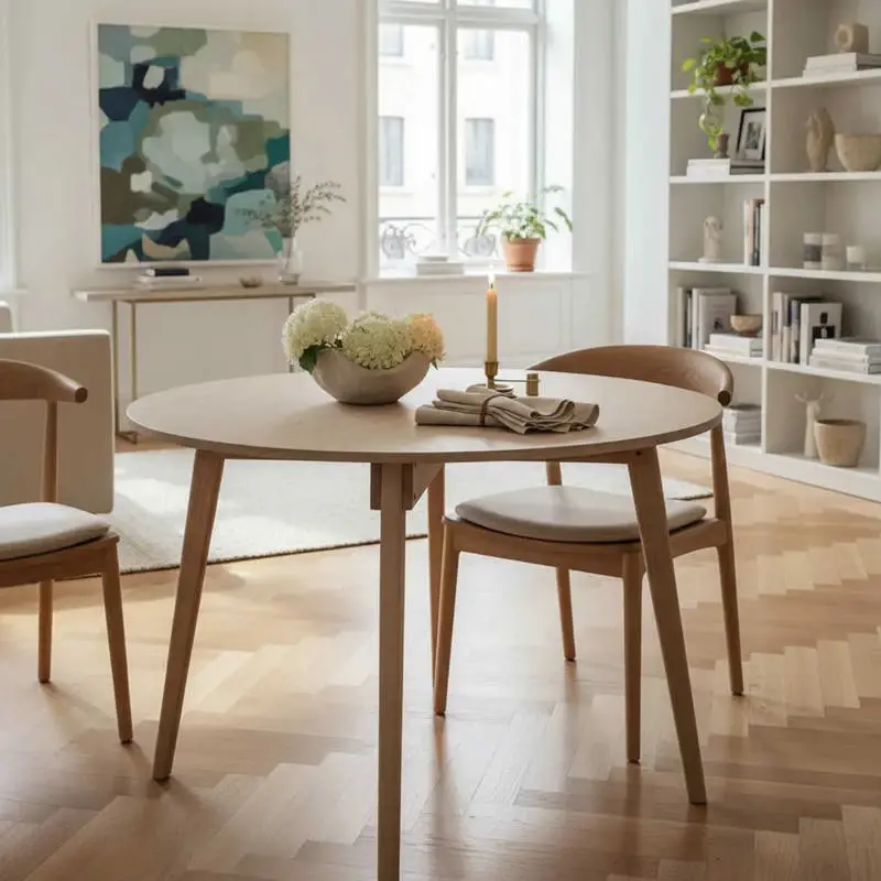 Mesa Comedor Nordica Redonda 110
