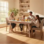 Mesa  Comedor Rectangular Nórdica 120 x 70 