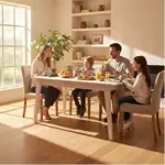 Mesa  Comedor Rectangular Nórdica 120 x 70 