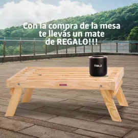 Mesa Matera Pino + Mate Porteño De ...