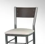 SILLA DAKAR PLATINO TIZA MUEBLES AIMARETTI