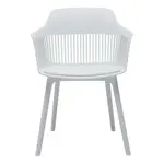 Sillas Living comedor Combo x2 Asiento Acolchonado Color Blanco SC02