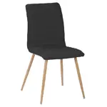 Silla Living Comedor Set X4 Tela Tapizada Niviko Diseño