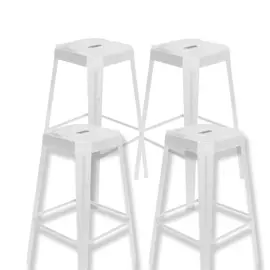 Banqueta Alta X4 Runko 73  Chapa Bl...