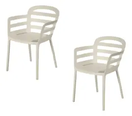 Silla Diseño Apilable Resistente B...