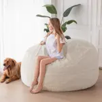 Sillón Puff Cama MAXYOYO Grande Convertible en Sofá Colchón