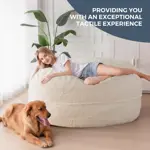 Sillón Puff Cama MAXYOYO Grande Convertible en Sofá Colchón