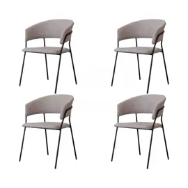 Set X4 Sillas Sorernto , Estilo Mod...