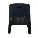 sillon exterior apilable oasis rattan grafito