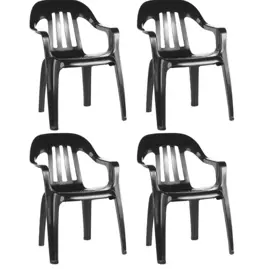 Silla De Plástico Pasadena X4