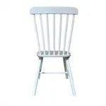 Silla Comedor Cocina Windsor Hamburg Estructura Madera Maciza Blanco