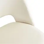 Silla De Comedor Cocina Mylo Tapizado En Terciopelo Velvet Beige Claro