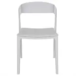 Silla Moderna Cocina Comedor Unique De Plástico Reforzado Blanco