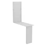 Barra Mesa Plegable Dos Alturas de Pared Blanco