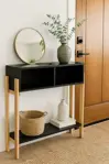 Mesa Recibidora De Arrime Auxiliar En Negro - Funcionales Negro
