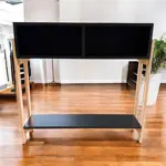 Mesa Recibidora De Arrime Auxiliar En Negro - Funcionales Negro