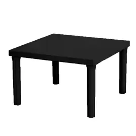 Mesa Ratona Cuadrada De Plástico Ja...