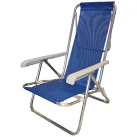 Reposera Lh205  8 Posiciones, Caño ...