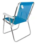 Silla Alta de Aluminio Mor Sannet Playa Camping 110 Kg