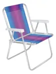 Silla Plegable Alta De Aluminio Mor 2101 Colores Surtidos
