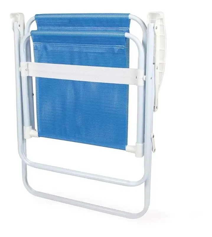 Silla Alta de Acero Mor Sannet Playa Camping 110 Kg