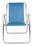Silla Alta de Aluminio Mor Sannet Playa Camping 110 Kg